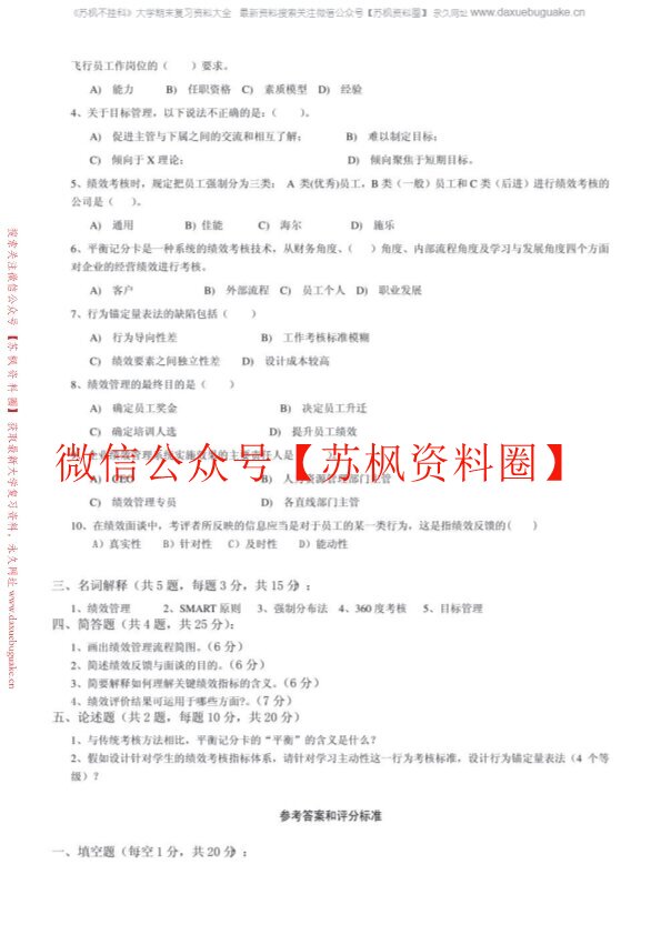 绩效管理